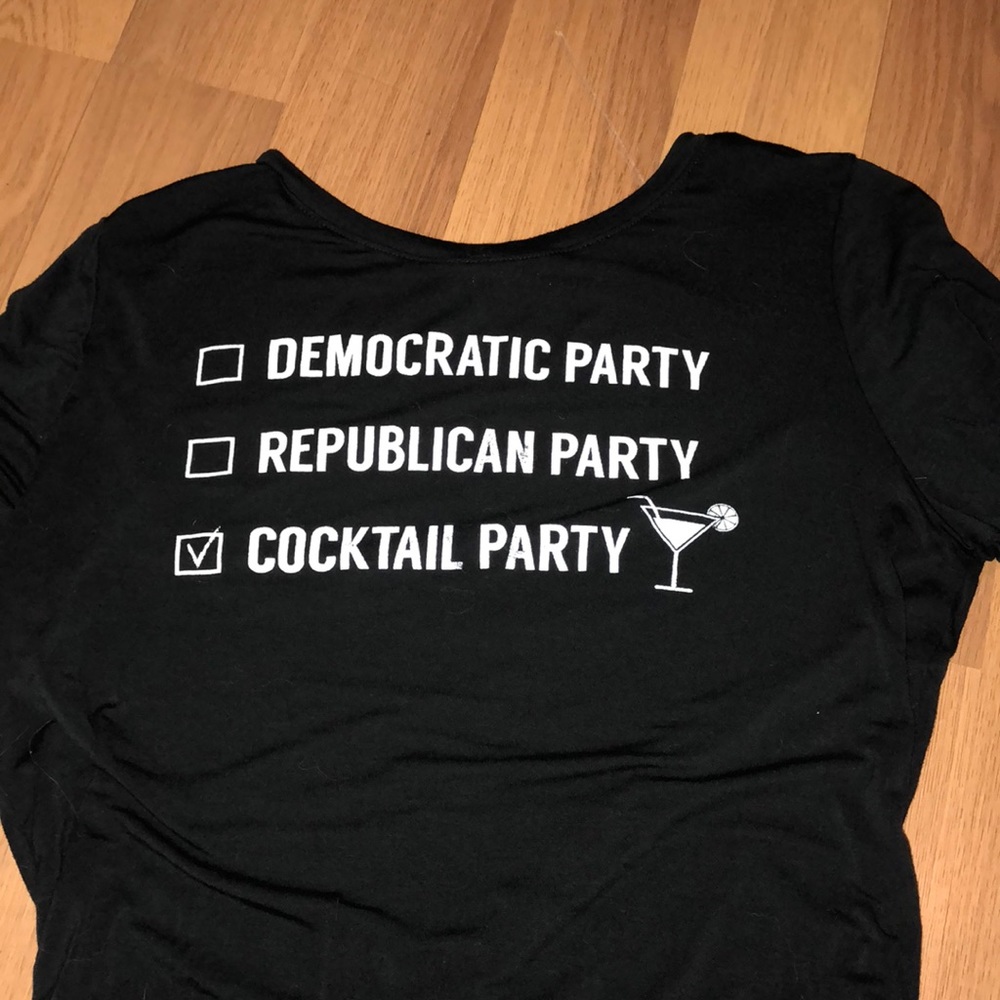 Black shirt